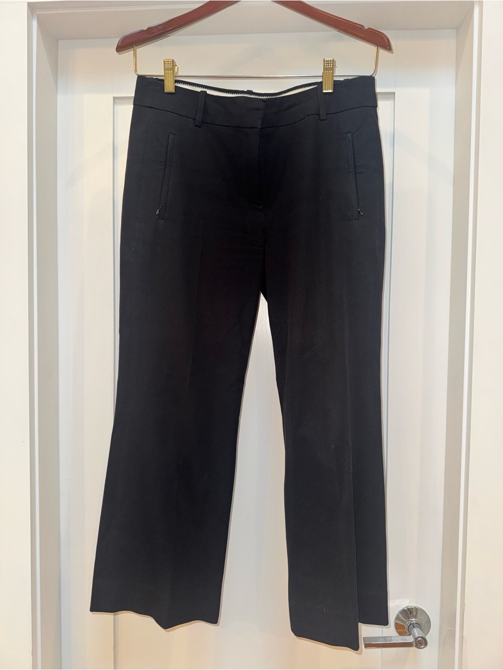 Black J. Crew Teddie Pants Size 6 Women’s